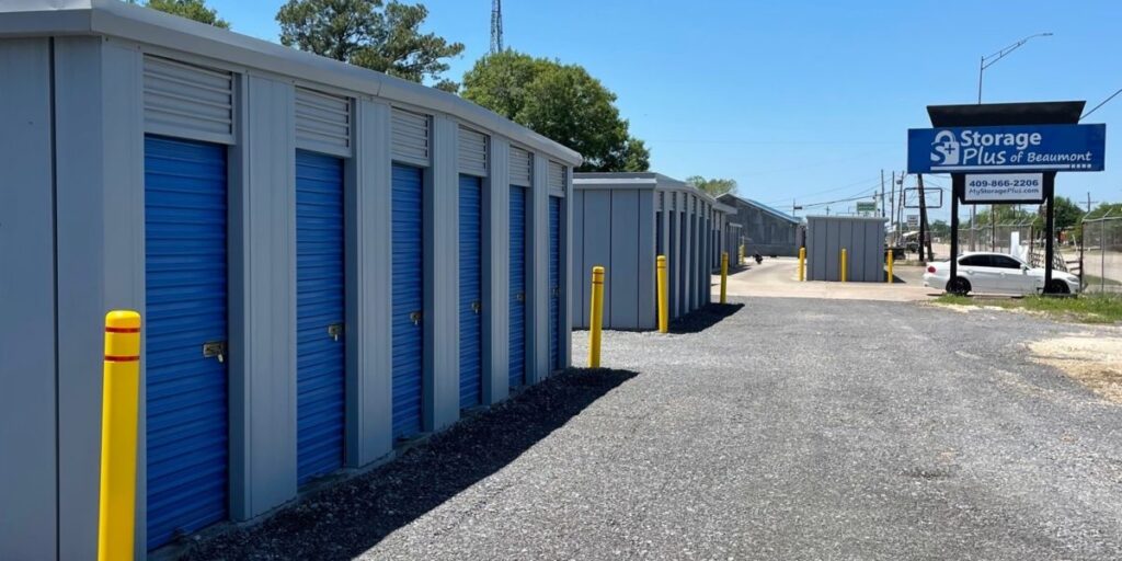My Storage Plus Beaumont front of facility My Storage Plus