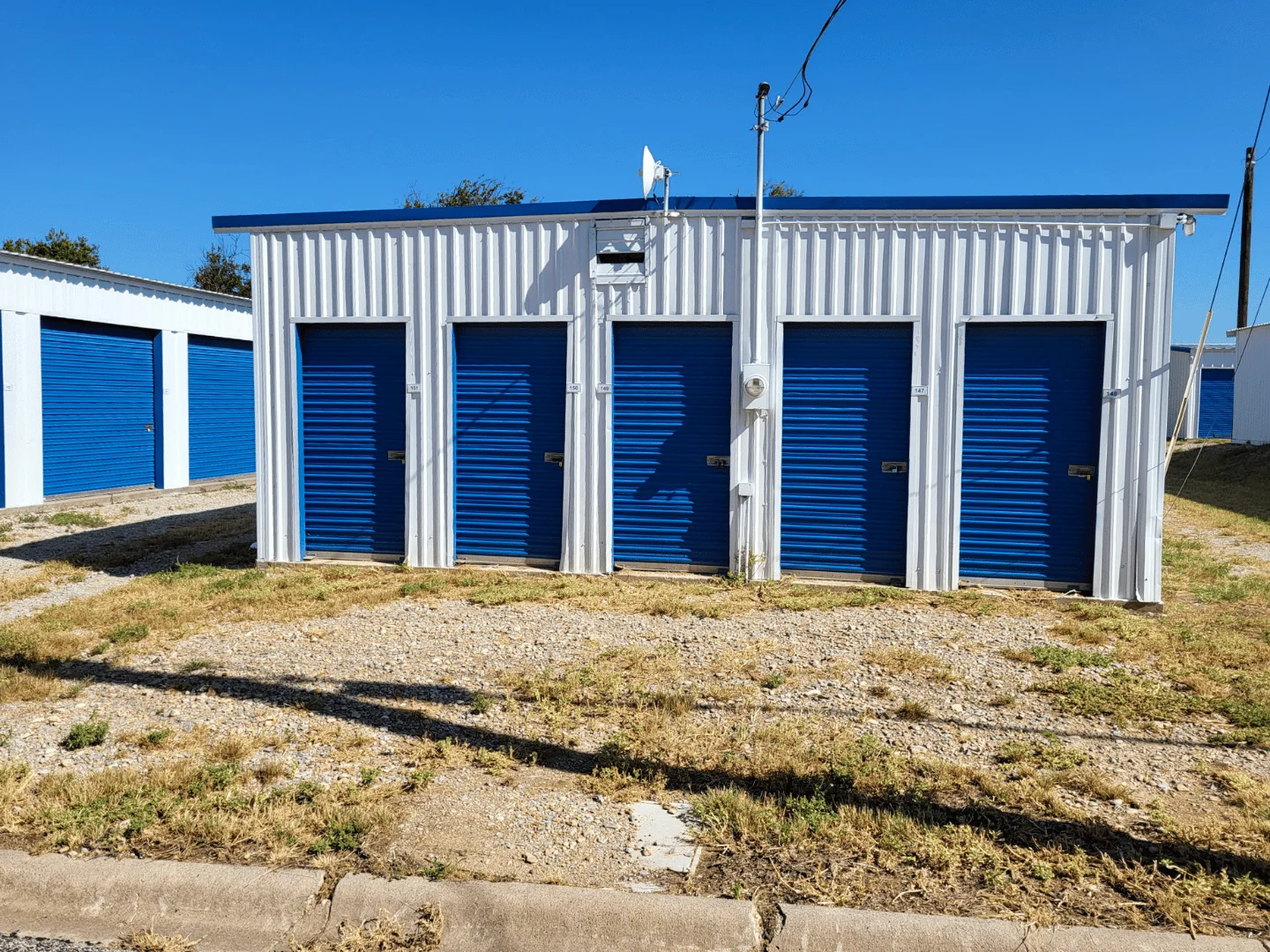 Storage Plus of Coleman Cottonwood Drive Up Units for Rent